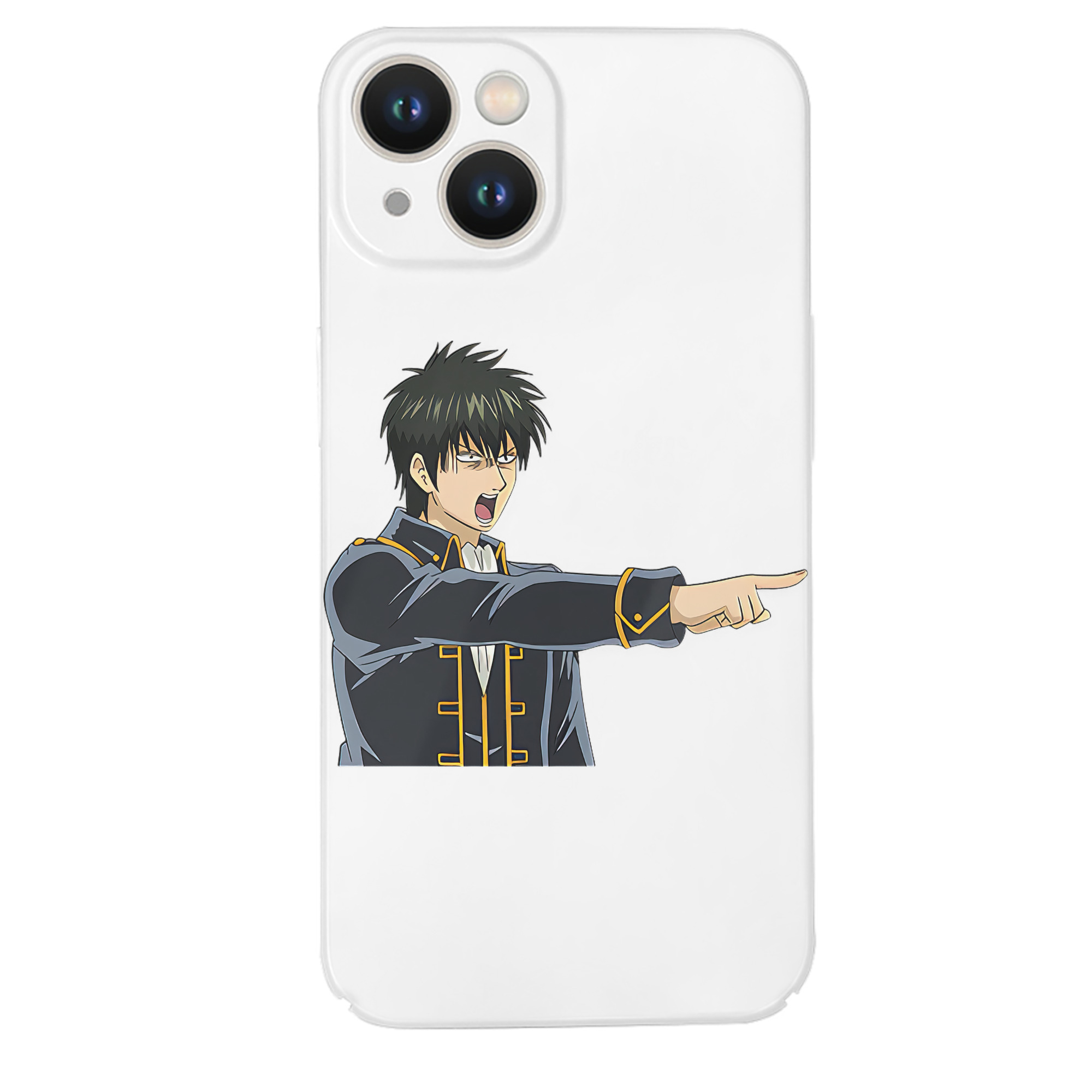 （画像用） ぎんたま 坂田銀時（さかたぎんとき） 神楽 志村新八（しむら しんぱち） GINTAMA Sakata Gintoki Kagura Shimura Shinpachi 【iPhone 14シリーズ対応】ハードケース